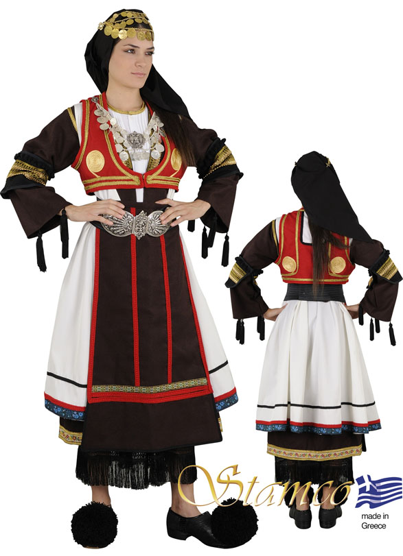 Karaguna Woman Traditional Dress : foresia.com