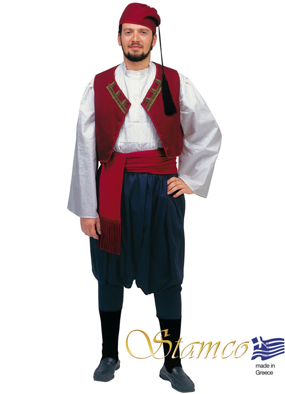 Aegean Islands Man Traditional Dress : foresia.com